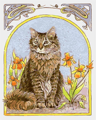 Hund & Katze Malen nach Zahlen GX21552