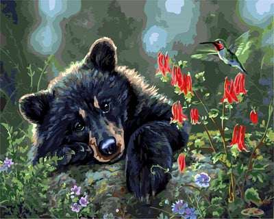 Tier Malen nach Zahlen GX21588