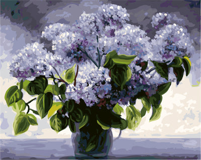 Blume Malen nach Zahlen GX21604