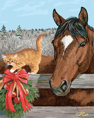 Tier Malen nach Zahlen GX21632