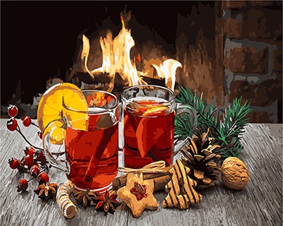 Stillleben Malen nach Zahlen GX21680