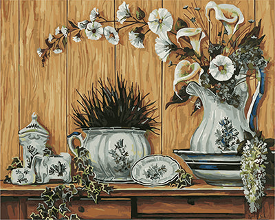 Blume Malen nach Zahlen GX21708