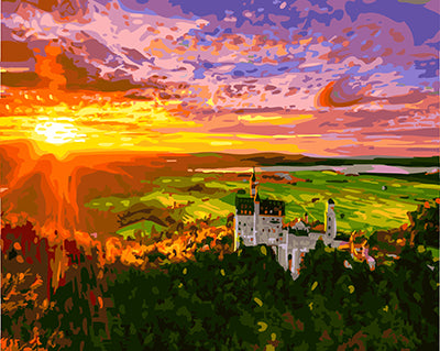 Landschaft Malen nach Zahlen GX21722