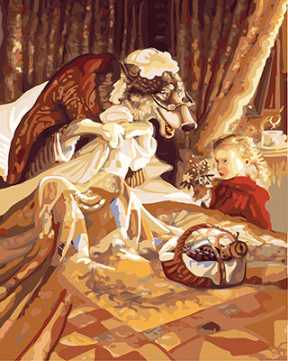 Porträt Malen nach Zahlen GX21724