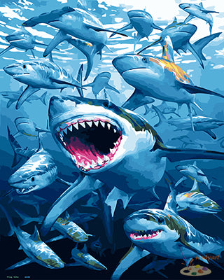 Tier Malen nach Zahlen GX21727