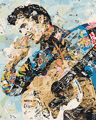 Porträt Malen nach Zahlen GX21745