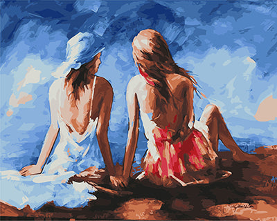 Porträt Malen nach Zahlen GX21763