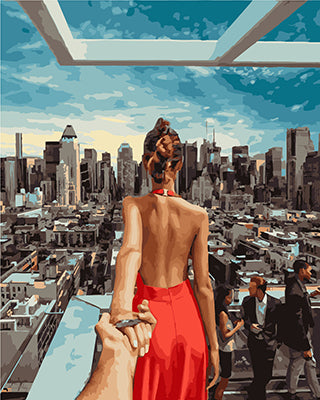 Porträt Malen nach Zahlen GX21784