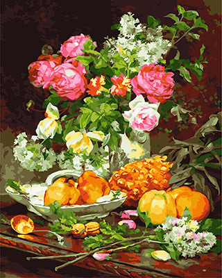 Blume Malen nach Zahlen GX21787