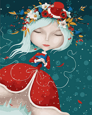 Porträt Malen nach Zahlen GX21792