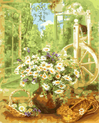 Blume Malen nach Zahlen GX21869