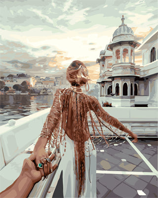 Porträt Malen nach Zahlen GX21872