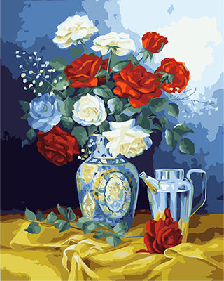 Blume Malen nach Zahlen GX21880