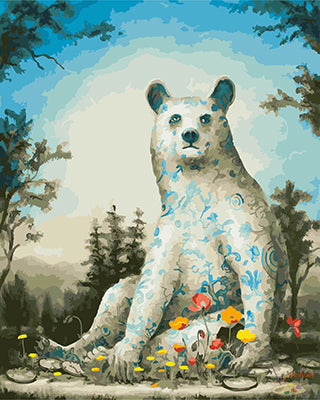 Tier Malen nach Zahlen GX21881