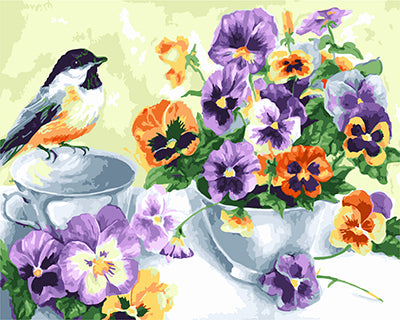 Blume Malen nach Zahlen GX21892