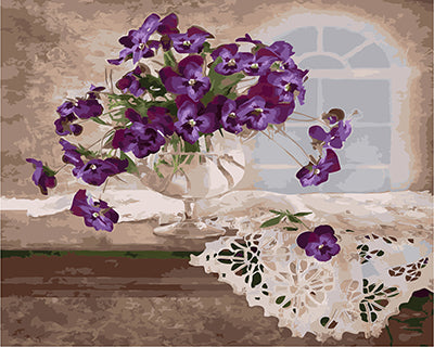 Blume Malen nach Zahlen GX21893