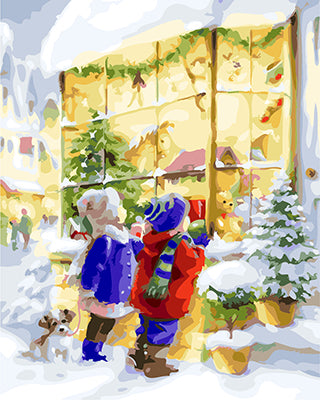 Porträt Malen nach Zahlen GX21911