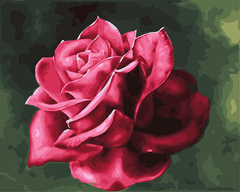 Blume Malen nach Zahlen GX21931