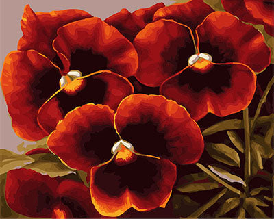 Blume Malen nach Zahlen GX21932