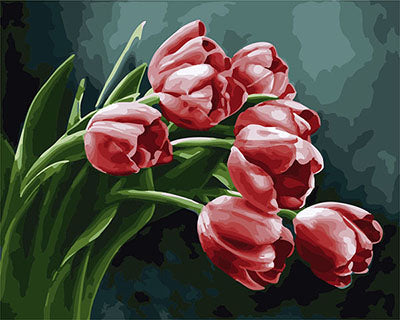 Blume Malen nach Zahlen GX21933
