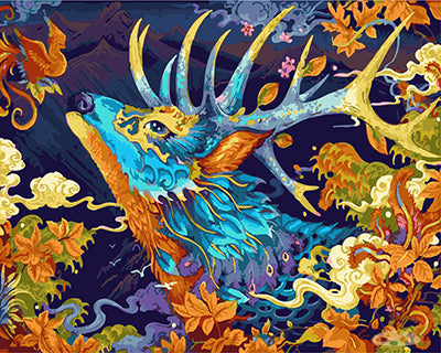 Tier Malen nach Zahlen GX22003