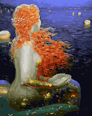 Porträt Malen nach Zahlen GX22008