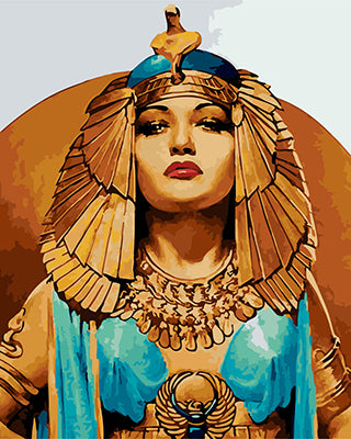 Porträt Malen nach Zahlen GX22027