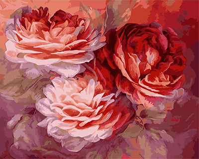 Blume Malen nach Zahlen GX22044