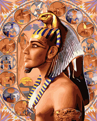 Porträt Malen nach Zahlen GX22049