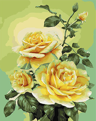 Blume Malen nach Zahlen GX22086