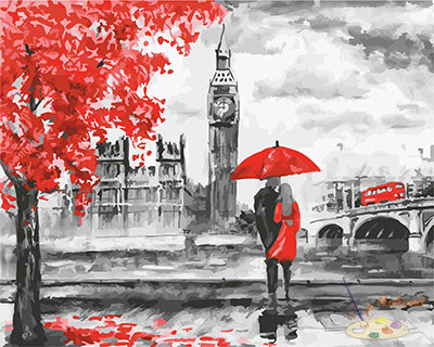 Liebe Malen nach Zahlen GX22089