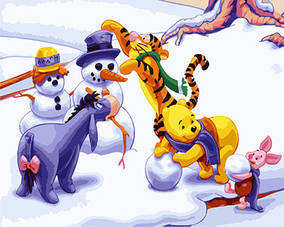 Cartoon Malen nach Zahlen GX22138