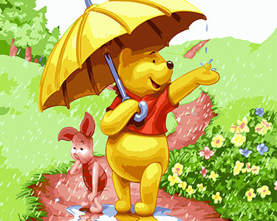 Cartoon Malen nach Zahlen GX22139