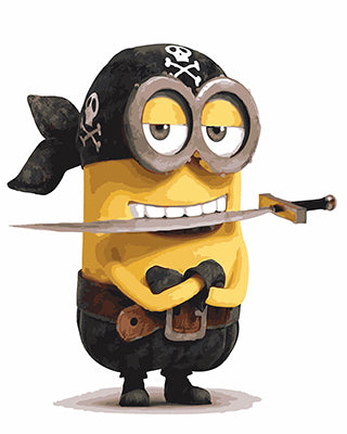 Cartoon Malen nach Zahlen GX22141