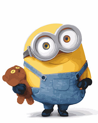 Cartoon Malen nach Zahlen GX22143