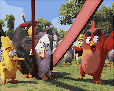 Cartoon Malen nach Zahlen GX22145