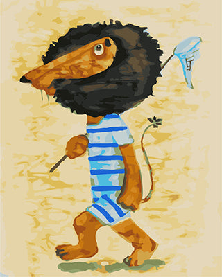 Cartoon Malen nach Zahlen GX22151