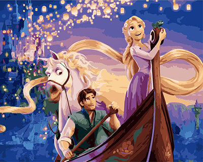 Cartoon Malen nach Zahlen GX22177