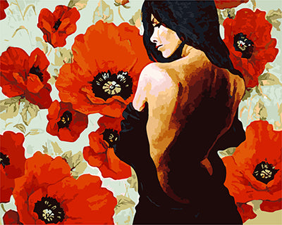 Porträt Malen nach Zahlen GX22185