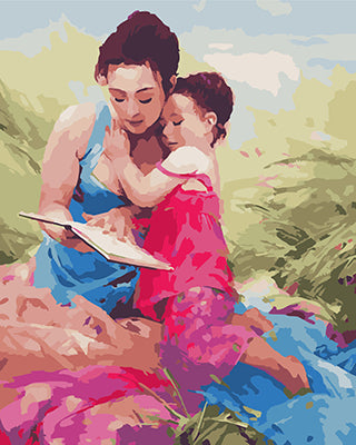 Porträt Malen nach Zahlen GX22204