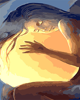 Porträt Malen nach Zahlen GX22213