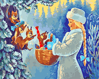 Cartoon Malen nach Zahlen GX22224