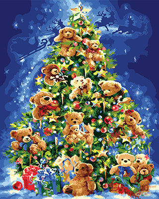 Tier Malen nach Zahlen GX22233