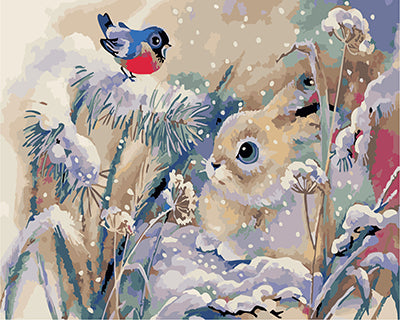 Vogel Malen nach Zahlen GX22260