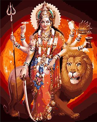 Porträt Malen nach Zahlen GX22316