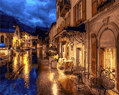 Stadt Malen nach Zahlen GX22326