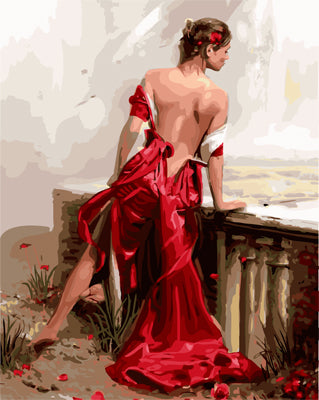 Porträt Malen nach Zahlen GX22333