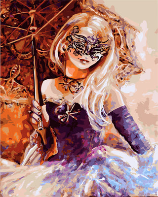 Porträt Malen nach Zahlen GX22342