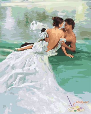 Liebe Malen nach Zahlen GX22345