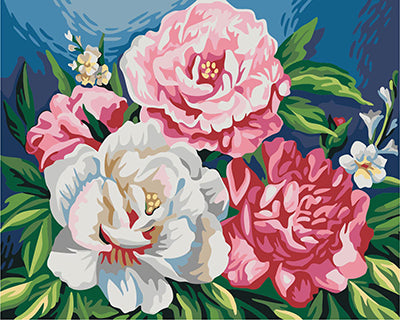 Blume Malen nach Zahlen GX22359